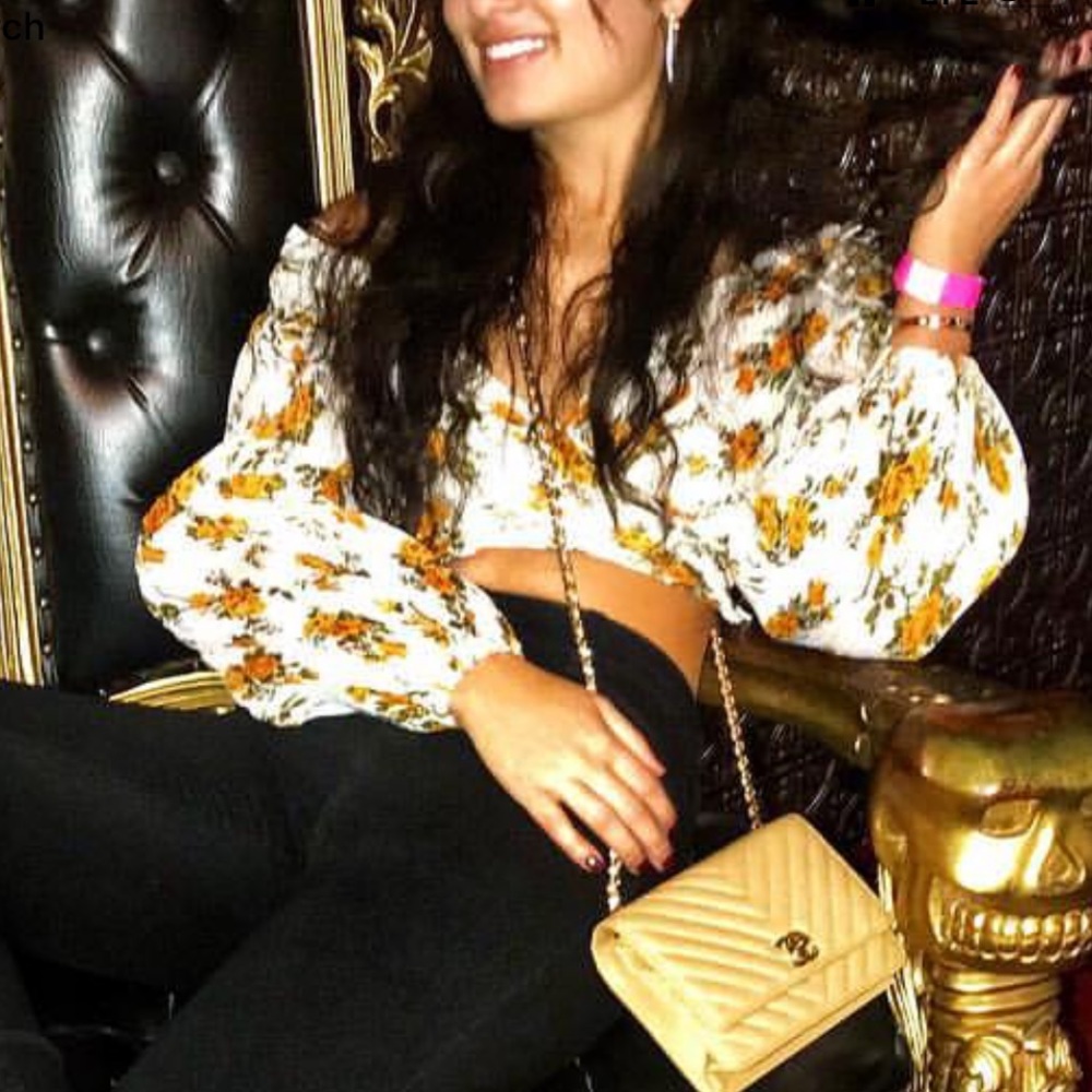 Zimmermann floral crop top